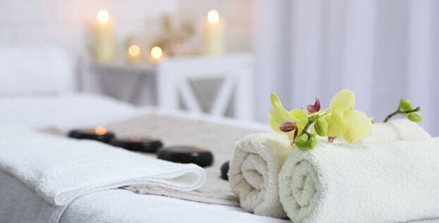 Table de massage du sein